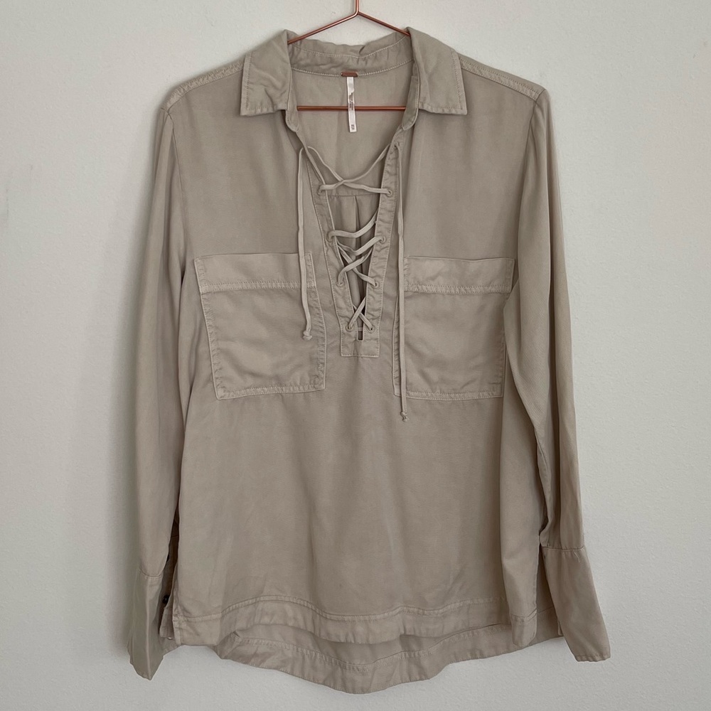 Free People Long Sleeve Top